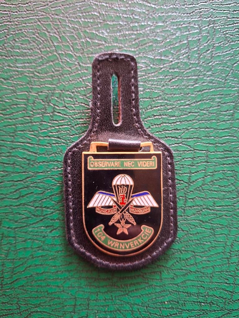 104 WRNVERCIE borstzakhanger/ Korps Commando Troepen/KCT, Verzamelen, Militaria | Algemeen, Landmacht, Embleem of Badge, Nederland
