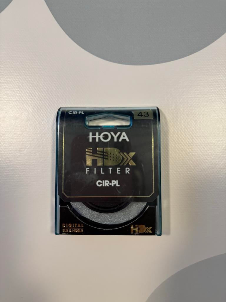 HOYA HDX CIR-PL Polarisatiefilter 43mm, Polarisatiefilter, Minder dan 50 mm, Nieuw, Ophalen