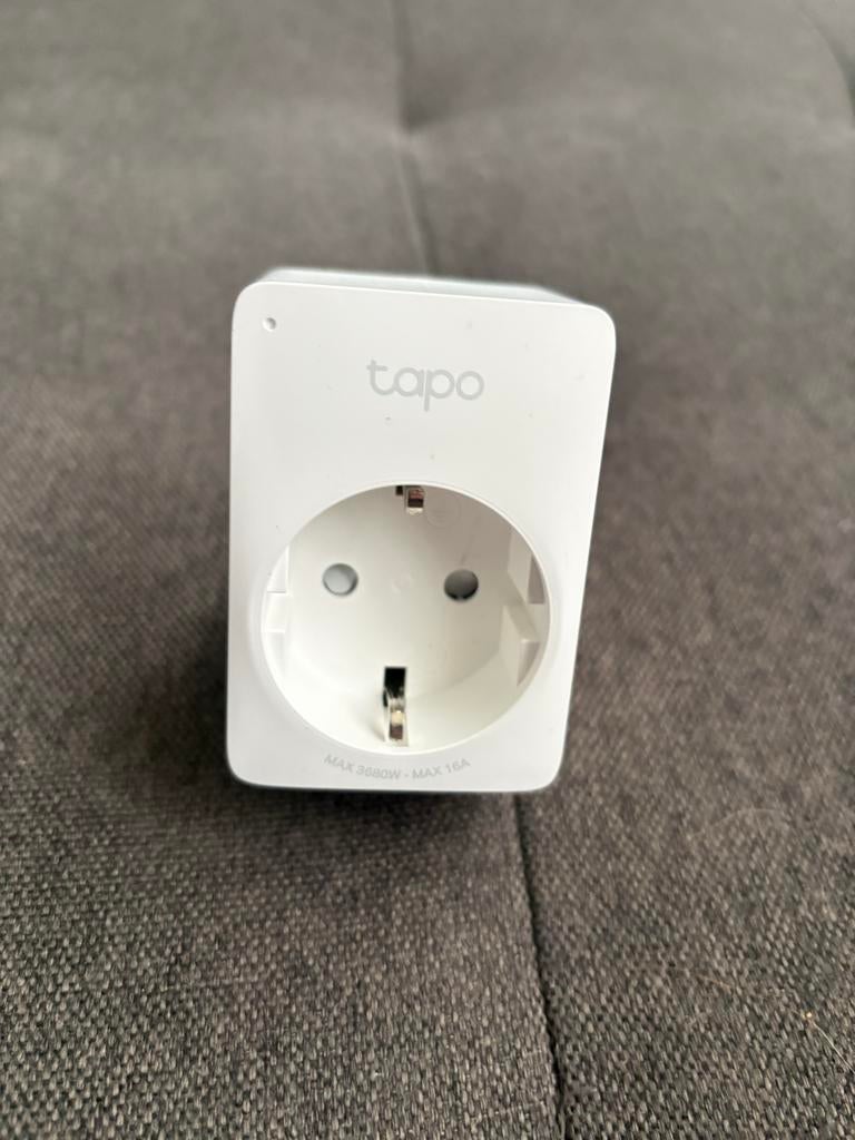 TP-Link Tapo P110 Mini Smart Wi-Fi Stekker met Energiemeting, Ophalen of Verzenden, Zo goed als nieuw, Stekker