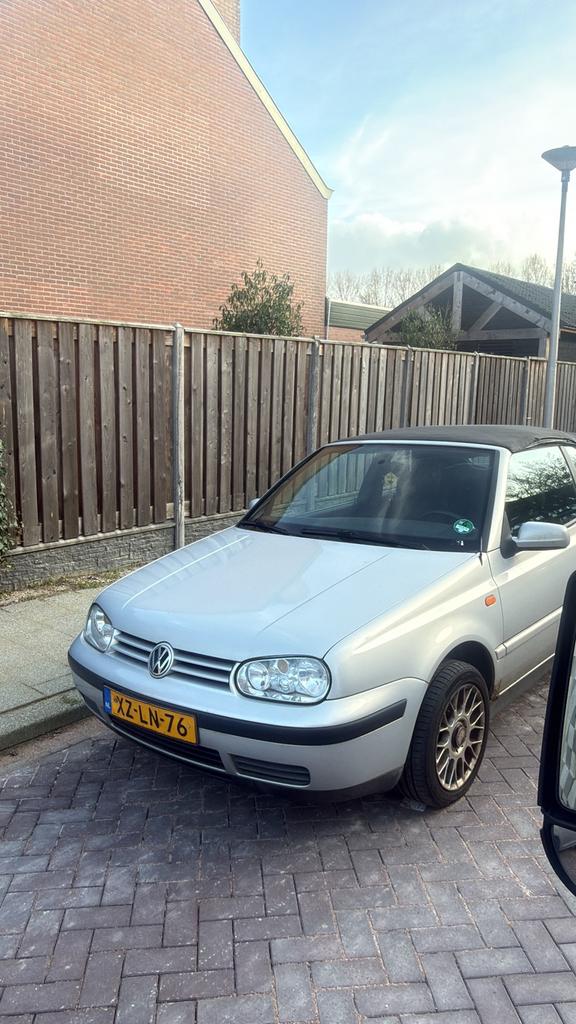 Golf 3 Cabrio in onderdelen te koop of compleet, Ophalen of Verzenden