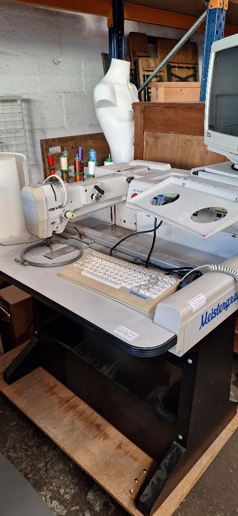 Borduurmachine Meistergram, Hobby en Vrije tijd, Borduren en Borduurmachines, Ophalen, Patroon, Gebruikt, Machineborduren