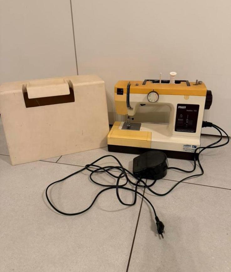 Pfaff Hobby 721 Naaimachine - Gebruikt, Hobby en Vrije tijd, Naaimachines en Toebehoren, Ophalen of Verzenden, Gebruikt, Naaimachine