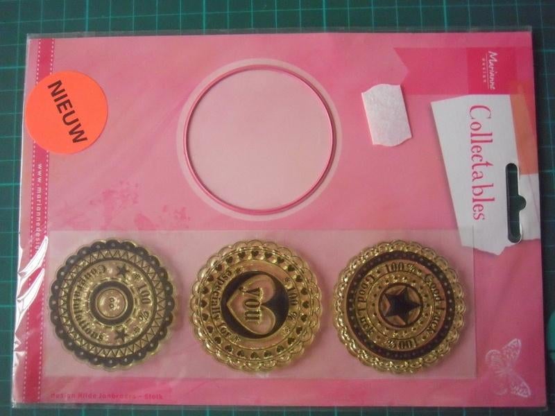 Nieuwe snijmal + stempels Marianne Collectables, Hobby en Vrije tijd, Ophalen of Verzenden, Nieuw, Overige thema's, Pons of Mal