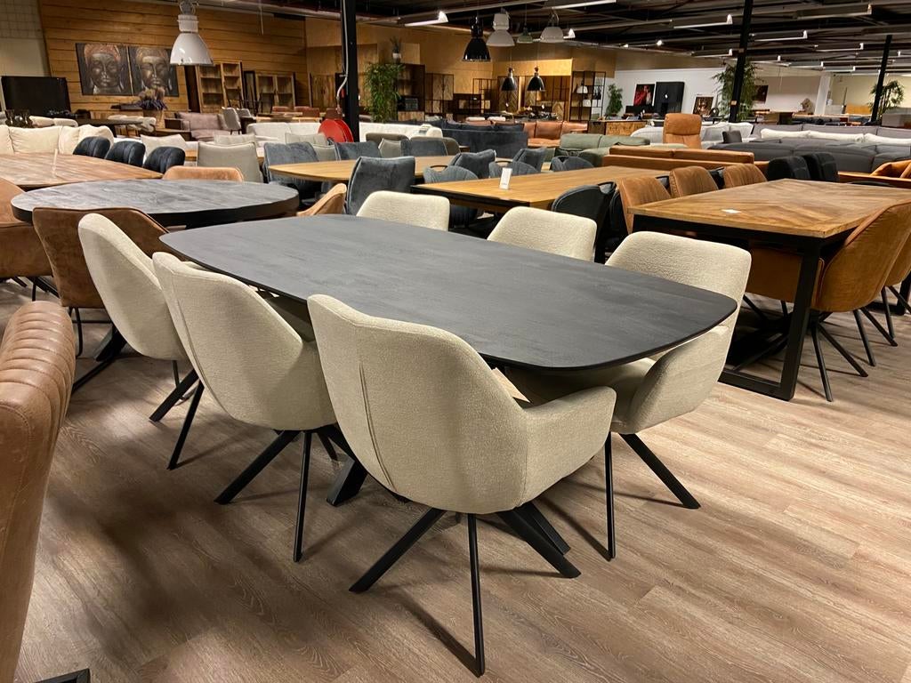 Tafels & eetkamerstoelen - eettafel stoelen keukenstoelen, Ophalen, 200 cm of meer, 50 tot 100 cm, Zo goed als nieuw