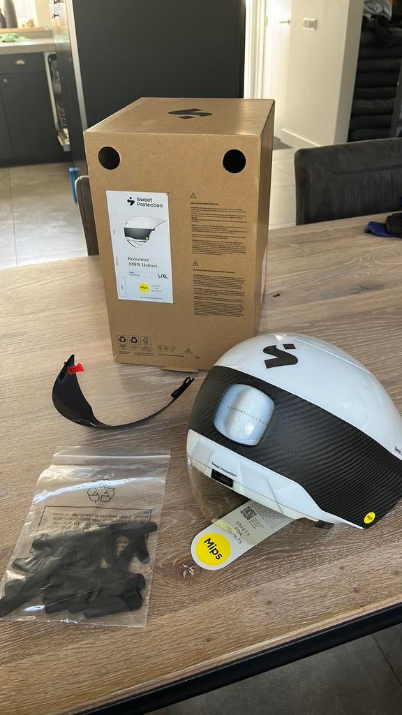 Sweet Protection Redeemer MIPS Helmet tijdrithelm nieuw L/XL, Ophalen of Verzenden, Nieuw, L, Heer of Dame