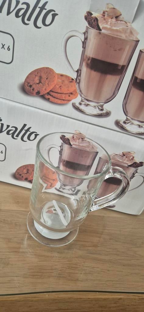 Vivalto koffieglazen 30cl - 2 dozen (12 stuks) nieuw, Huis en Inrichting, Keuken | Keukenbenodigdheden, Nieuw, Ophalen