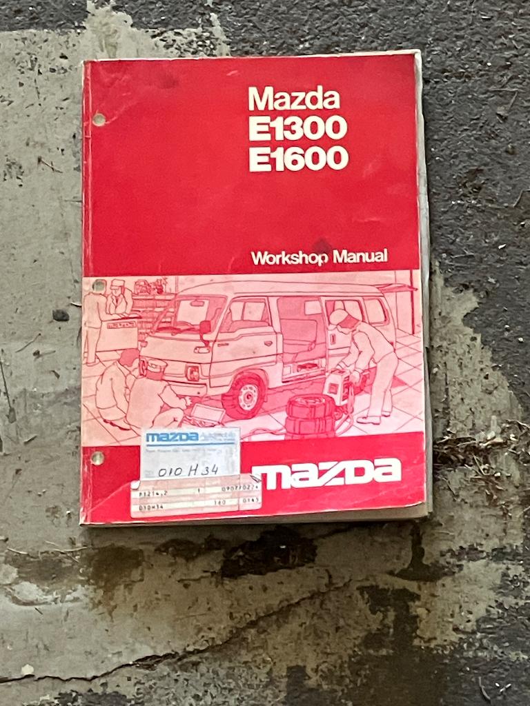 Originele Mazda E1300 E160 workshop manual, Ophalen of Verzenden