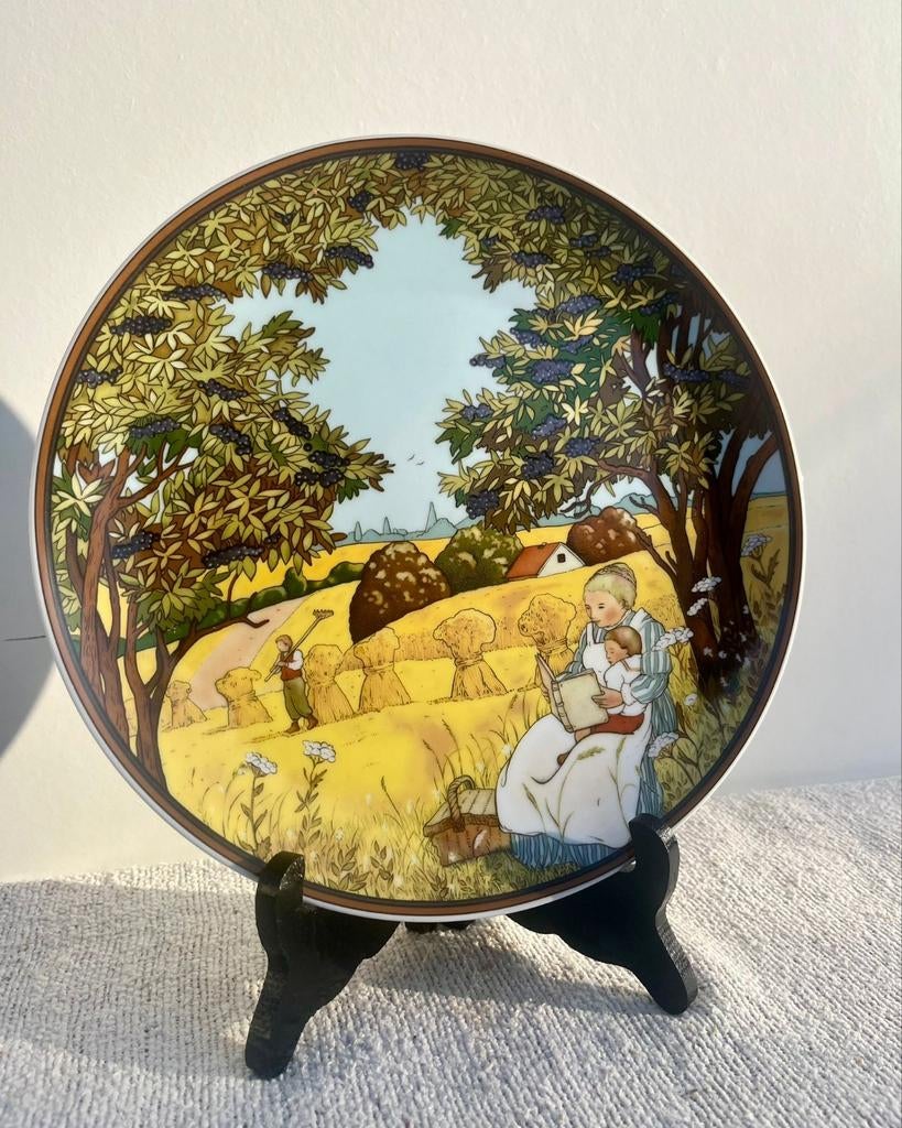 Wandbord serie vierjaargetijden herfst Villeroy & Boch, Ophalen of Verzenden