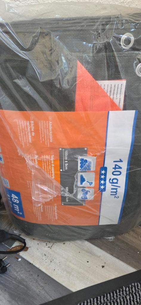 3x Dekzeil, Ophalen, Nieuw, 15 m² of meer, Zeil