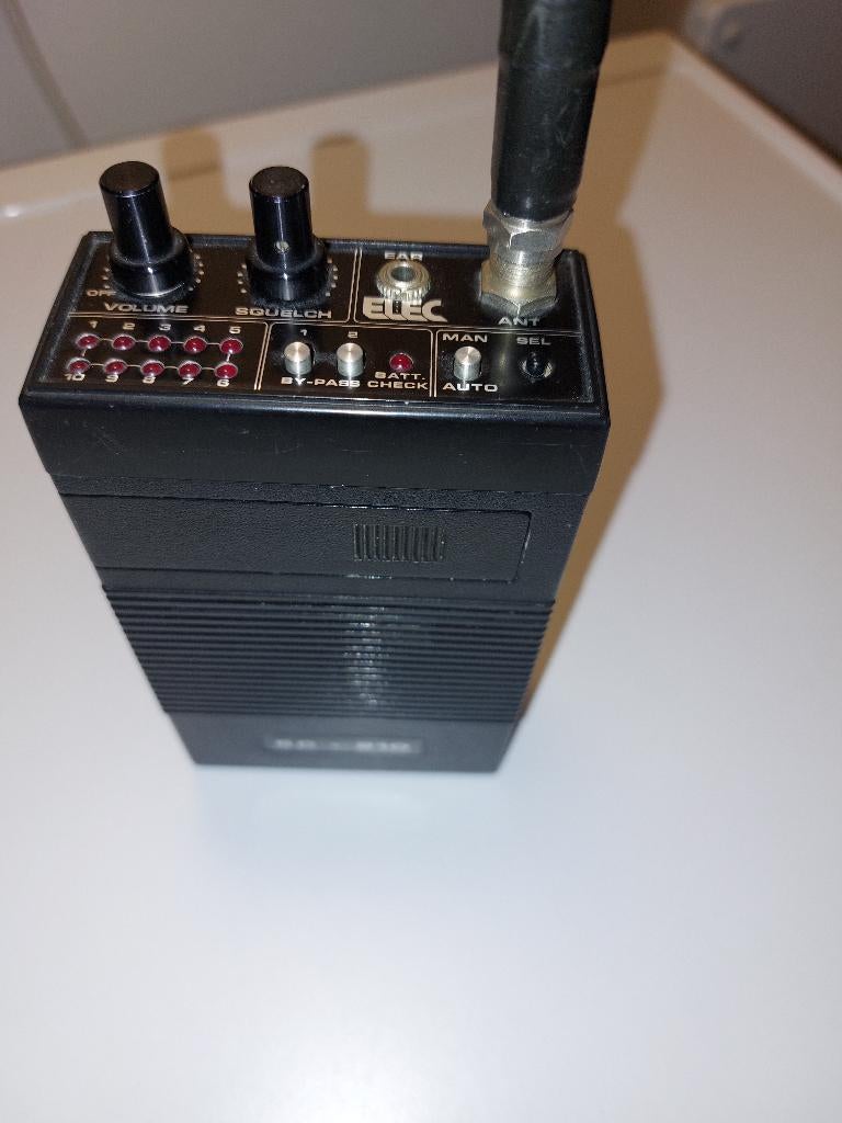 Elec/Jomaco 210 kristal handscanner., Verzenden, Gebruikt, Minder dan 30 kanalen, Draagbaar