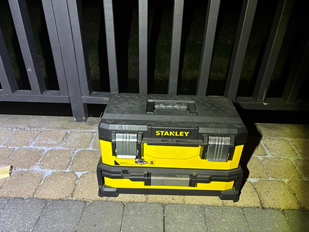 Stanley Gereedschapskoffer - Robuust en Ruim, Ophalen of Verzenden, Zo goed als nieuw