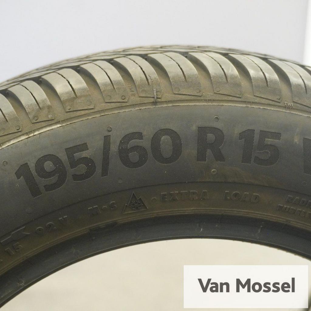 Continental AllSeasonContact 195/60/R15, Gebruikt, 15 inch, -, -