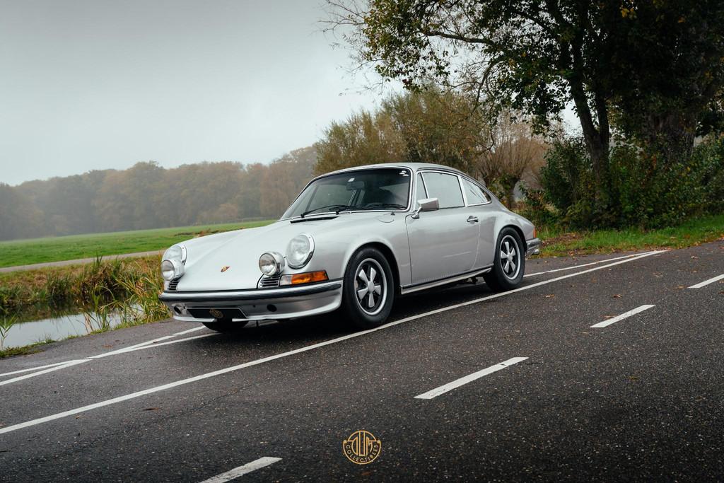 Porsche 911 S - Ölklappe, Auto's, Porsche, Bedrijf, Te koop, Benzine, Coupé, Handgeschakeld, Geïmporteerd, Zilver of Grijs, Stof