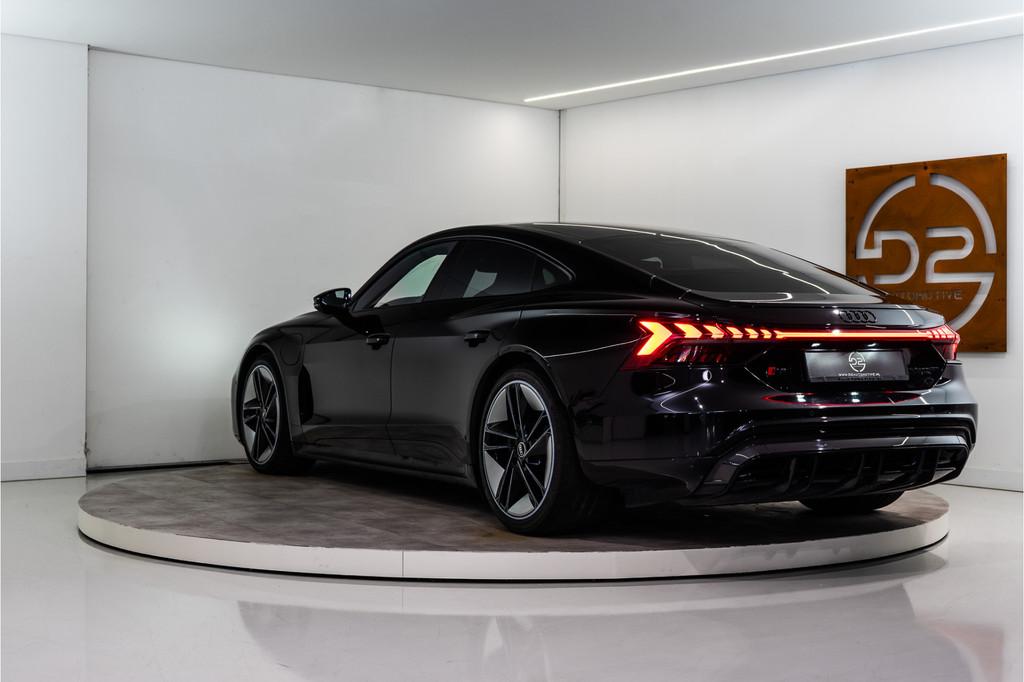 Audi e-tron GT RS 93 kWh 600PK | B&O | Pano | Carbon | Lucht, 12 maanden, Gebruikt, Zwart, Adaptive Cruise Control