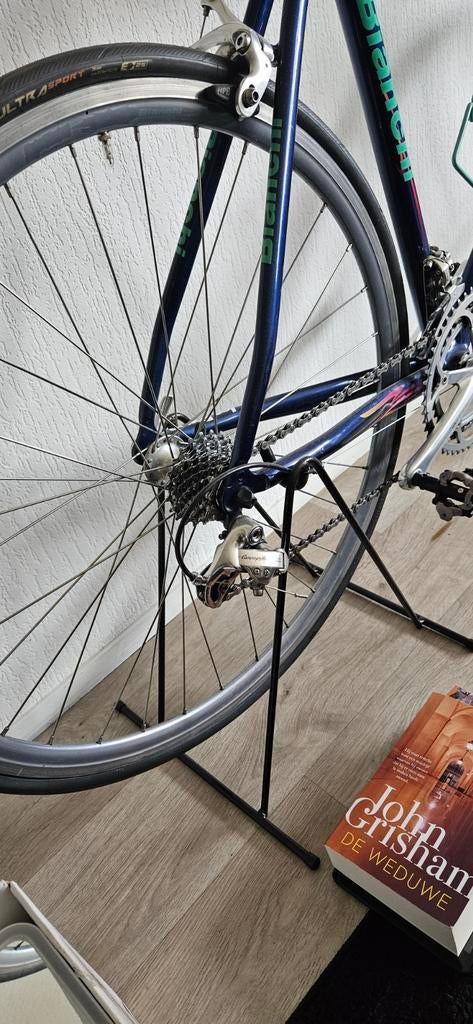 Bianchi racefiets, Fietsen en Brommers, Fietsen | Racefietsen, Carbon, 57 tot 61 cm, Meer dan 20 versnellingen, Ophalen