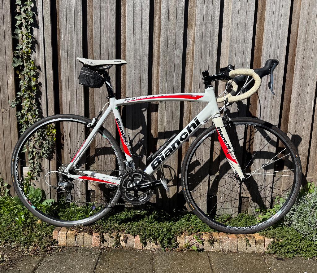 Bianchi Via Nirone 7 | 57cm, Fietsen en Brommers, Fietsen | Racefietsen, Gebruikt, 26 inch, Heren, Aluminium