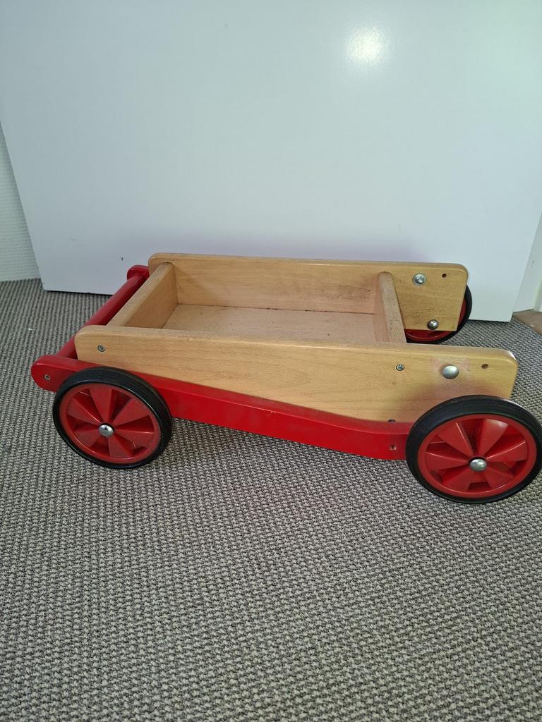 Blokkedoos hout, Ophalen, Gebruikt