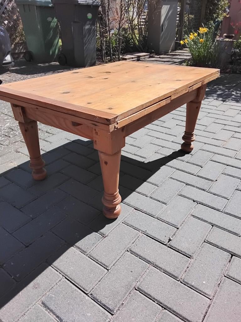 salontafel, Ophalen, Gebruikt, 100 tot 150 cm, Eikenhout