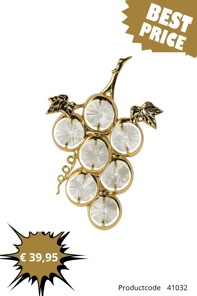 24K Vergulde Beeldjes met Kristal – Luxe Cadeau, Mvm detailhandel, Verzenden, Pjmink@casema.nl, Nieuw