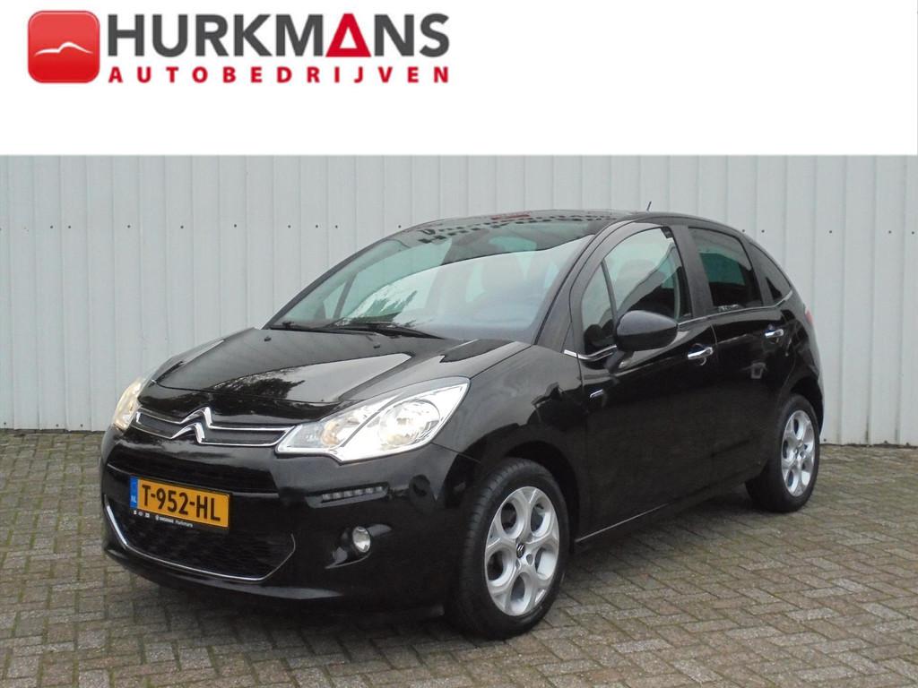Citroen C3 1.2 VTI 82PK EXCLUSIVE PANODAK CLIMA RIEM VERV., Auto's, Stof, Gebruikt, 1199 cc, Parkeersensor