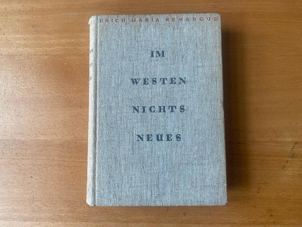 E.M. Remarque - Im Westen nichts Neues (1ste druk 1929), Ophalen of Verzenden, Gelezen