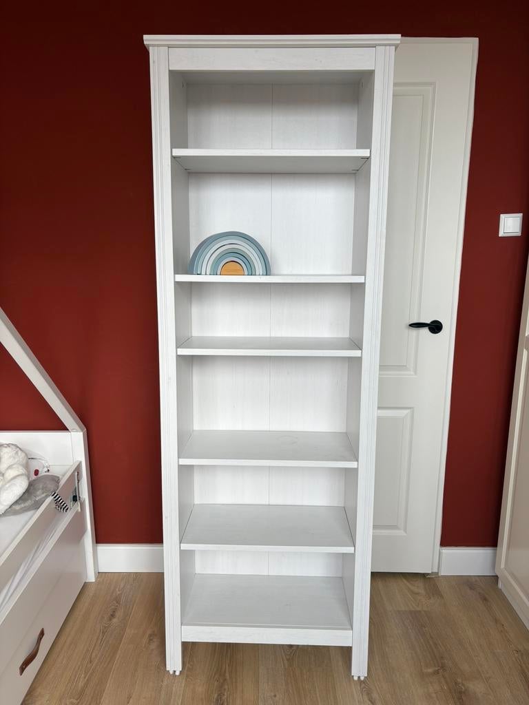 Brusali boekenkast, Huis en Inrichting, Kasten | Boekenkasten, Gebruikt, 50 tot 100 cm, 150 tot 200 cm, 25 tot 50 cm, Met plank(en)