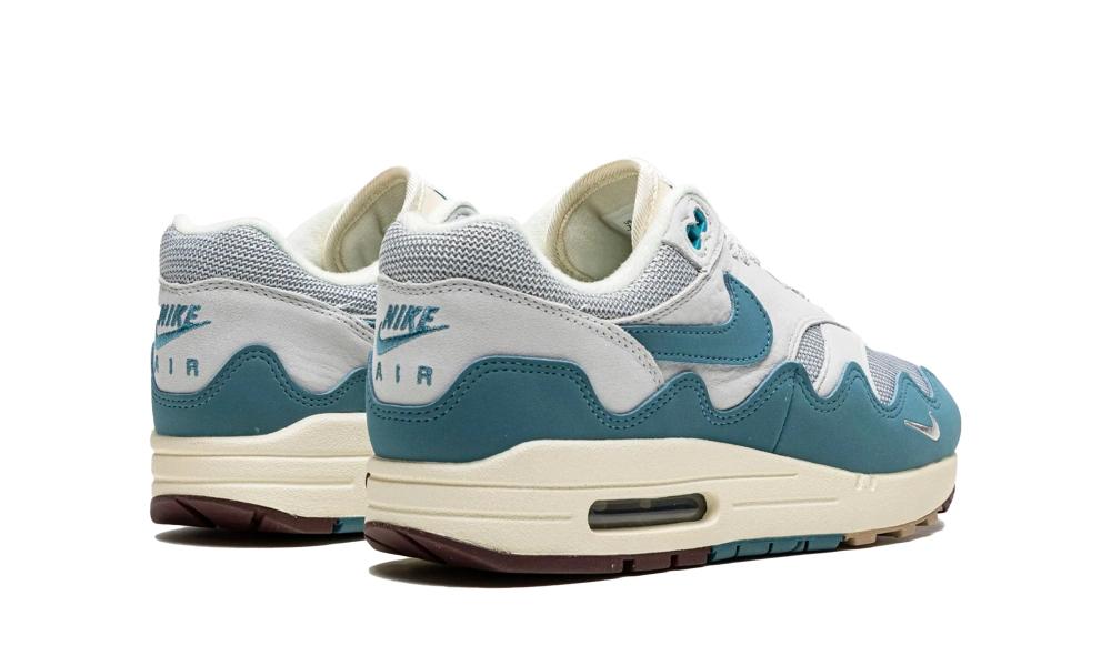 Nike Air Max 1 Patta Waves Noise Aqua US11/EU45, Kleding | Heren, Schoenen, Ophalen of Verzenden, Nieuw, Blauw, Sneakers of Gympen