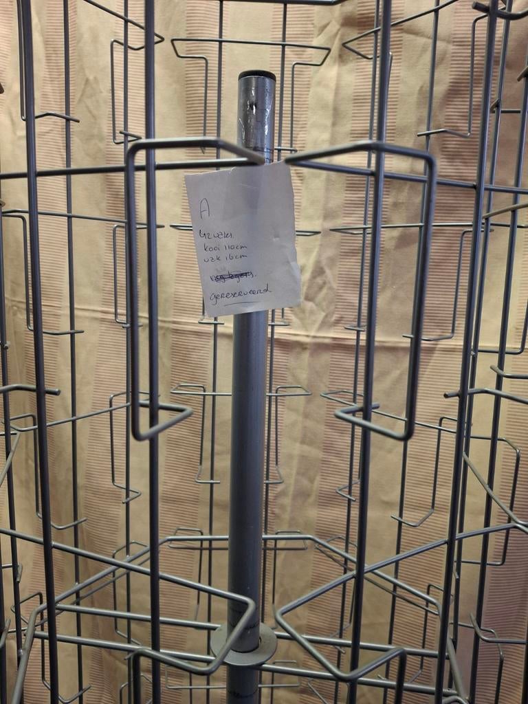 Wenskaarten molen, Carrousel, Ansichtkaart Display 42 vaks A, Ophalen, Gebruikt