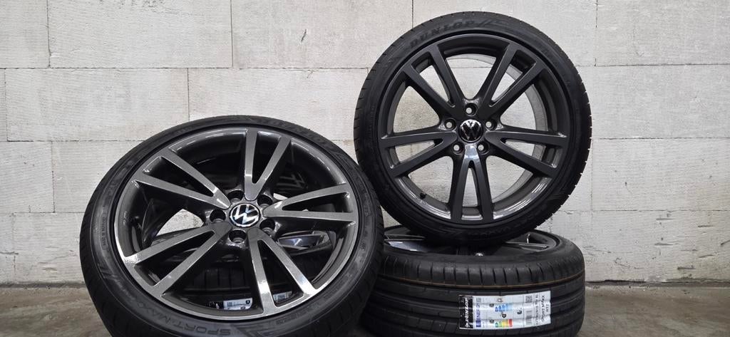 18" VW Golf 5 6 7 7.5 8 Caddy orig velgen zomerbanden NIEUW, 18 inch, Banden en Velgen, Nieuw, Ophalen of Verzenden