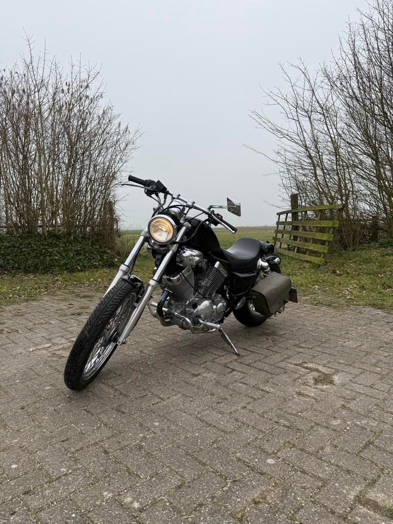 Yamaha Virago 535 Bobber | A2 | 25.900 km | nieuwe banden, 2 cilinders, Chopper, Bedrijf, Minimaal motorrijbewijs A2