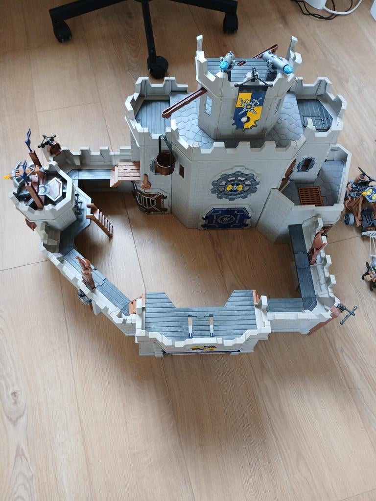 Playmobil novelmore kastelen + wolfen en waterkanon, Ophalen of Verzenden, Gebruikt, Complete set
