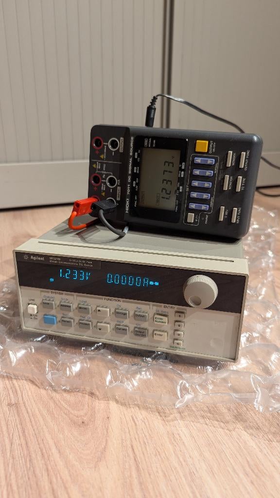 Agilent 66321B DC source, Ophalen of Verzenden, Gebruikt, Elektriciteit