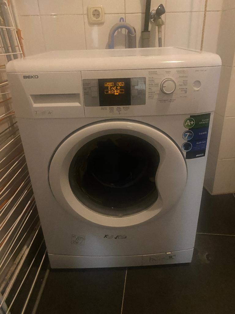 Beko Wasmachine7kg 1400rpm– Gratis Kledinghangers, Witgoed en Apparatuur, Ophalen, Gebruikt, Minder dan 85 cm, Voorlader