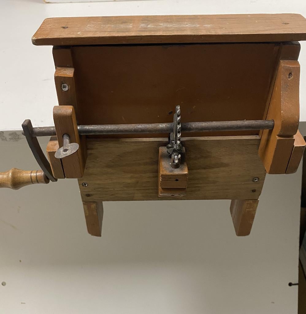 oude vintage snijbonenmolen, Ophalen of Verzenden