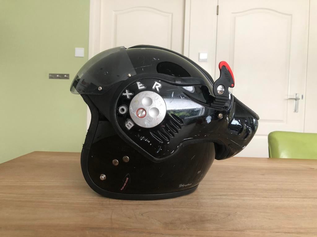 Roof Boxer - M - Glossy, Motoren, Kleding | Motorhelmen, Overige merken, M, Systeemhelm, Ophalen of Verzenden