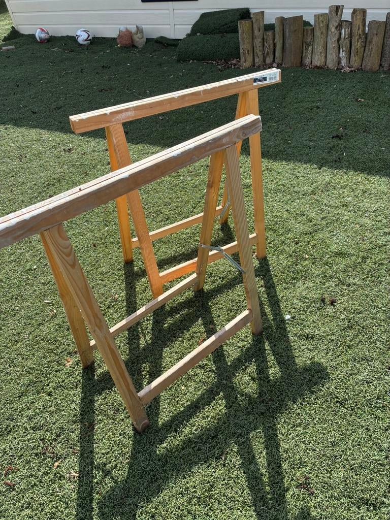 2 schragen, Ophalen, Zo goed als nieuw, Overige typen, Minder dan 2 meter