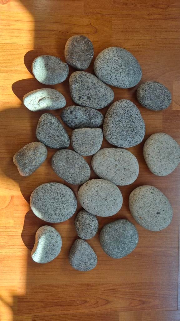Hotstone set stenen voor massage, Ophalen, Zo goed als nieuw