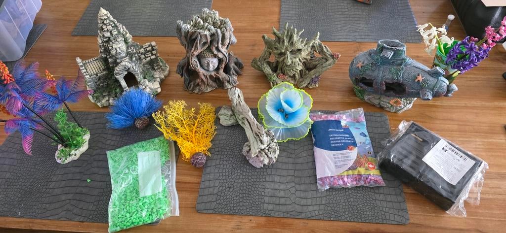Aquarium ornamente/decoratie, Dieren en Toebehoren, Vissen | Aquaria en Toebehoren, Ophalen