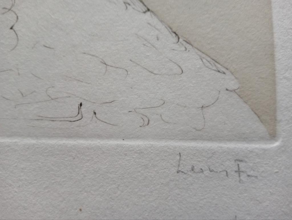 Leonor Fini Ets Le Borakoma Surrealisme 1975, Ophalen of Verzenden