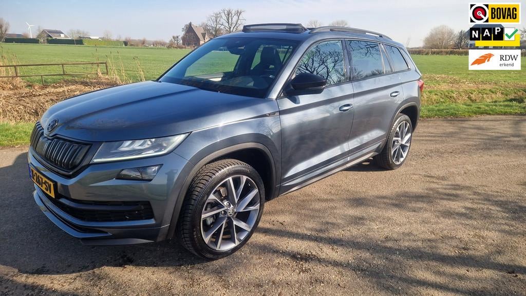 Skoda Kodiaq 1.5 TSI Sportline Business, pano, 1e eig. trekh, Euro 6, 4 cilinders, 150 pk, Electronic Stability Program (ESP)