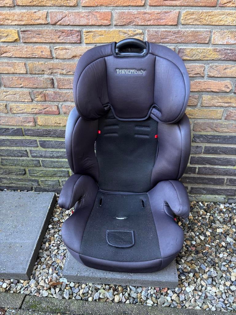Titanium baby autostoel met isofix, Overige merken, Gebruikt, Afneembare rugleuning, Ophalen of Verzenden