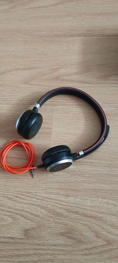 Koptelefoon Headset Jabra Evolve 40, Ophalen, Zo goed als nieuw, Bedraad, Over-ear