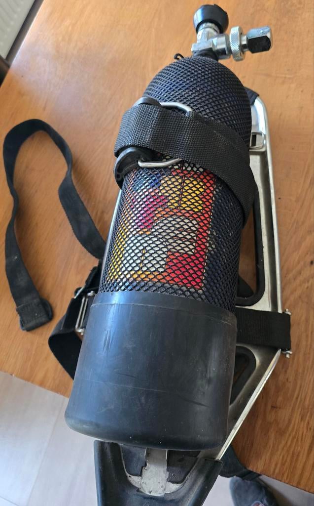 Duikfles voor kind - Compleet met harnas, Ophalen, Gebruikt, Duikfles