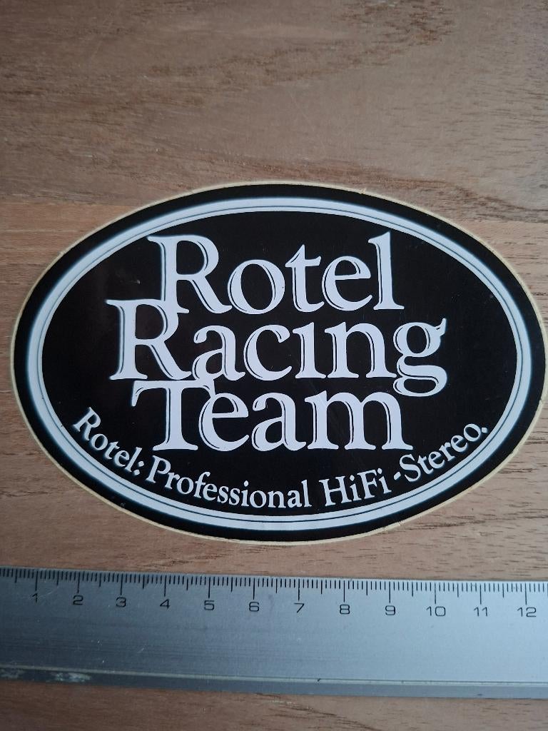 Sticker racing ream, Ophalen of Verzenden, Zo goed als nieuw, Auto of Motor