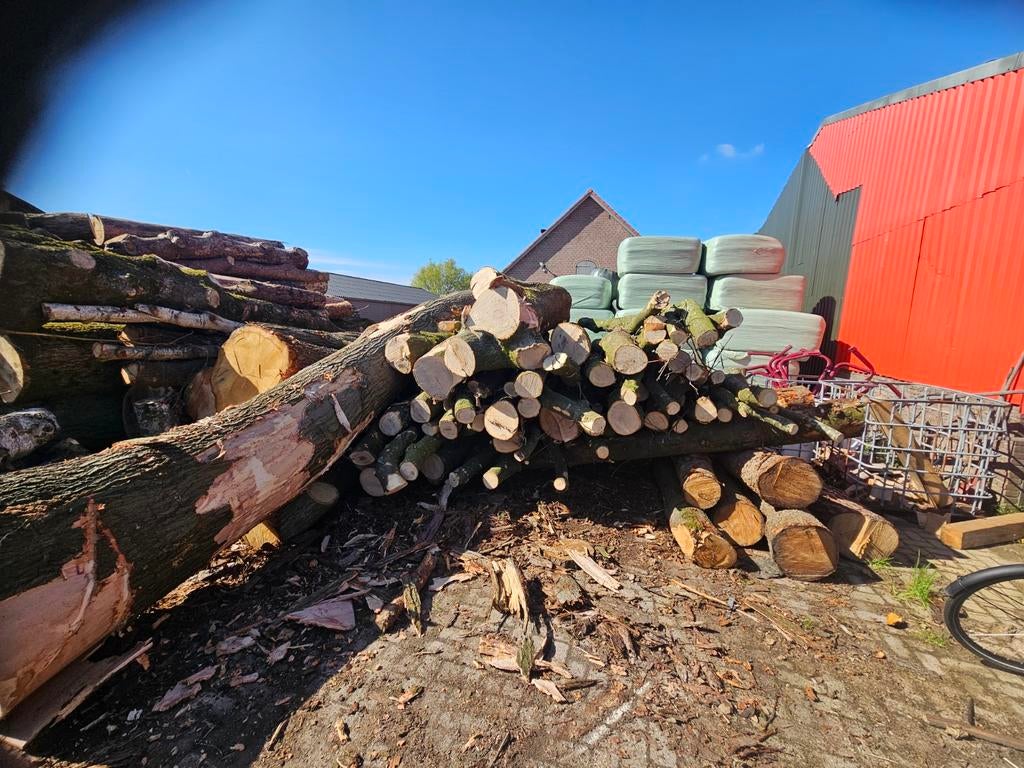 12 kuub Amerikaanse eiken kachelhout, Ophalen