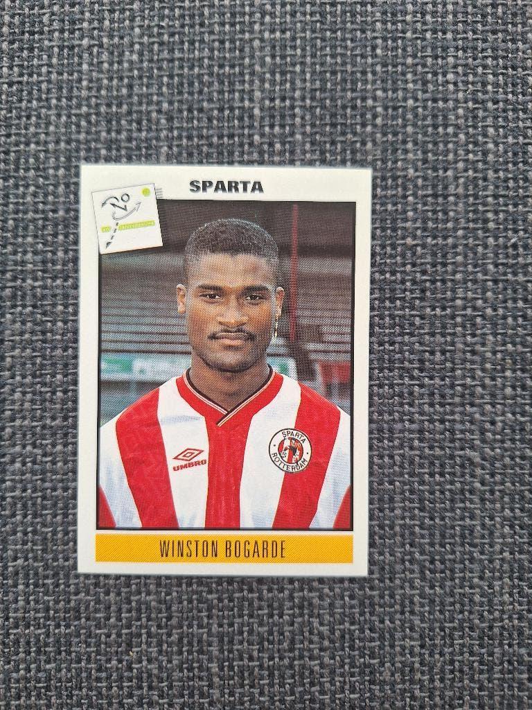 Panini Voetbal 94 Bogarde Sparta Rookie, Verzenden, Zo goed als nieuw, Sticker