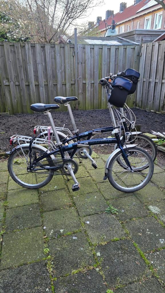 2X Batavus vouwfiets 3 versnellingen + tasje, Ophalen, 20 inch of meer, Versnellingen, Batavus