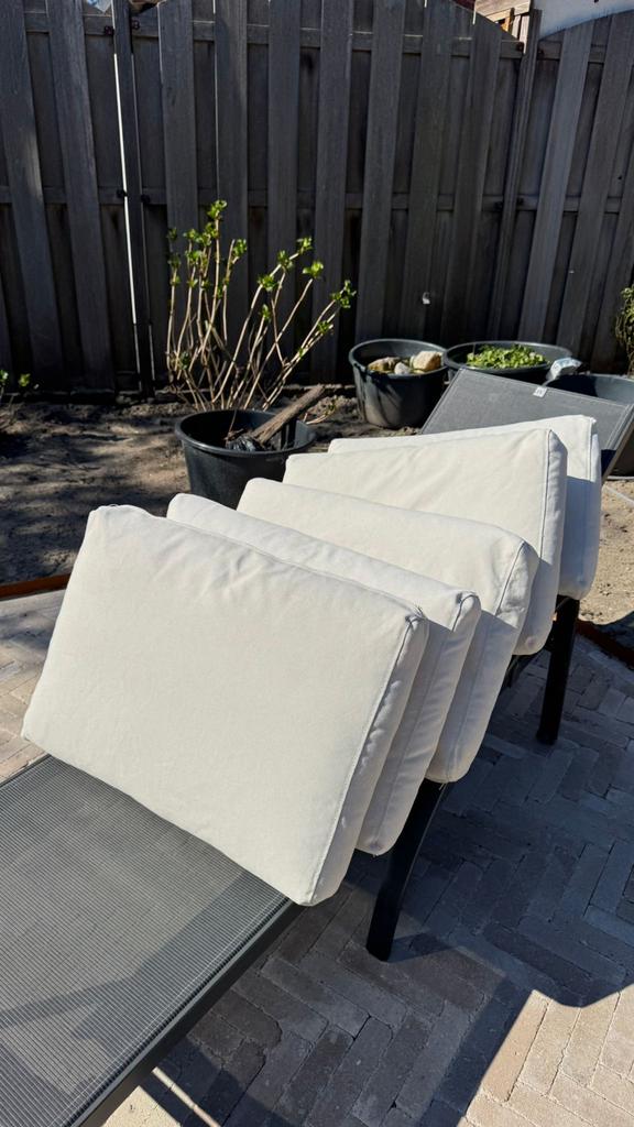 Beige tuinkussens Duvholmen / Froson, Ophalen, Gebruikt