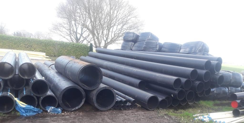 Supermooie Dambuizen PE diverse diameter - uit een lengte, Ophalen, Gebruikt