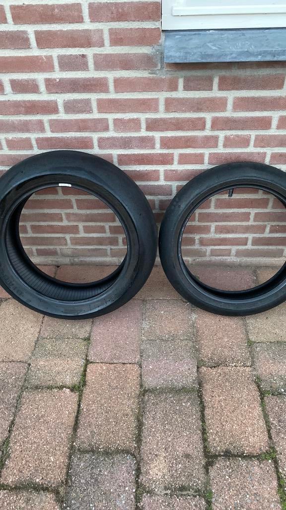 Pirelli diablo superbike bandenset 180-60-17 en 120-70-17, Ophalen of Verzenden